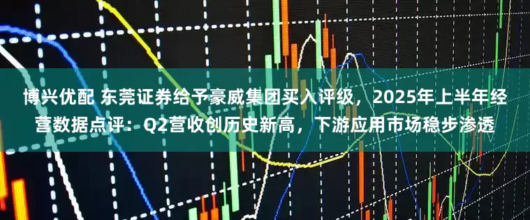 博兴优配 东莞证券给予豪威集团买入评级，2025年上半年经营数据点评：Q2营收创历史新高，下游应用市场稳步渗透